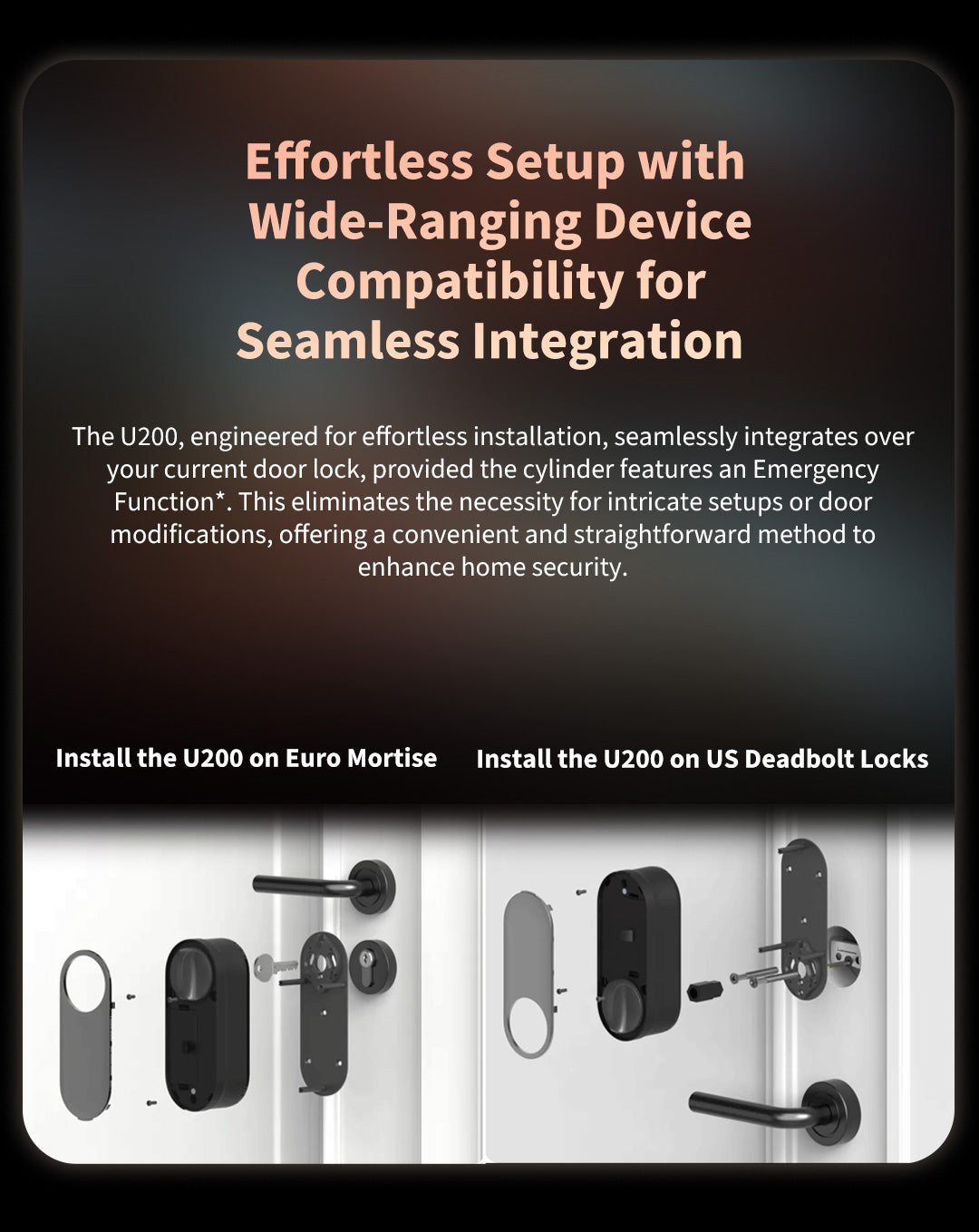 Aqara Smart Lock U200 Silver