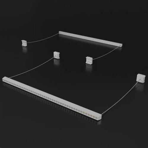 AQARA Ultra-Thin Surface-Mounted Track V1 (1meter White) 4Pack