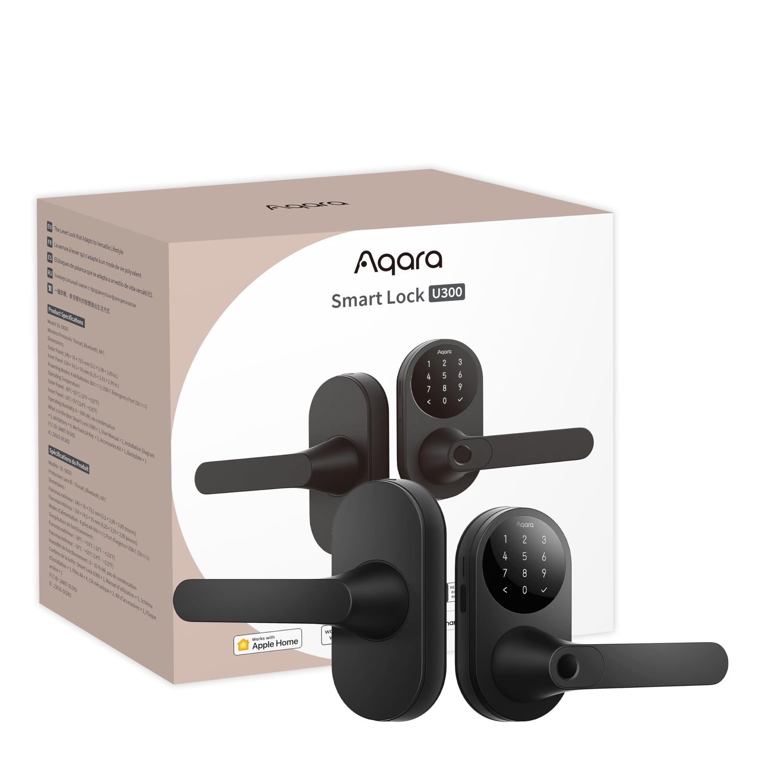 Aqara Smart Lock U300 Thread Version Black