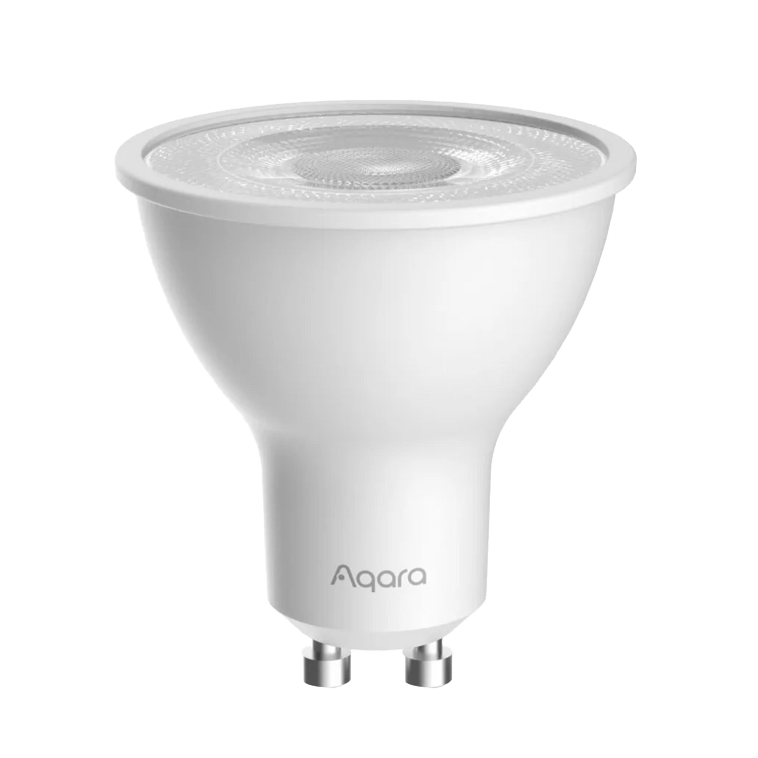 Aqara LED Bulb T2 RGB CCT with E27 base, showcasing vibrant color options and a sleek design