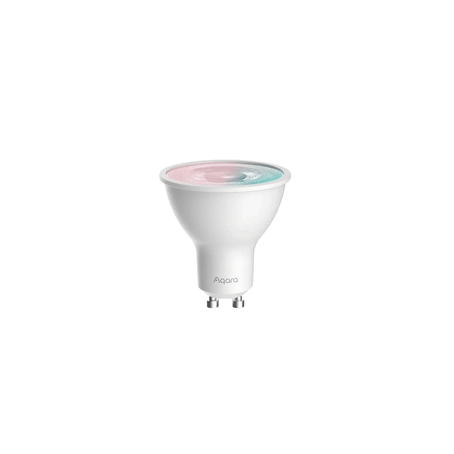 Aqara LED Bulb T2 RGB CCT GU10, showcasing vibrant color options and a sleek design