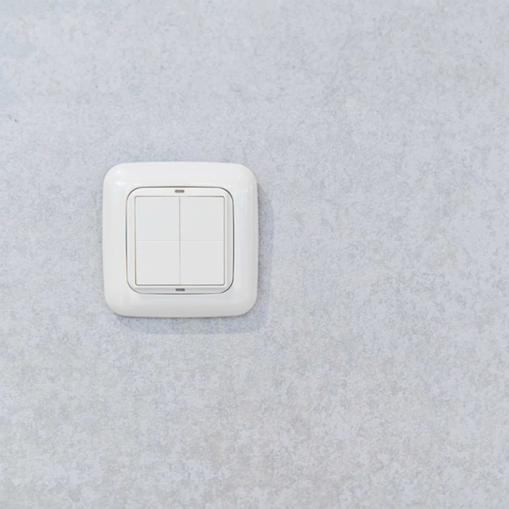 Shelly BLU Wall Switch 4 ZB + Busch-Jaeger adapter
