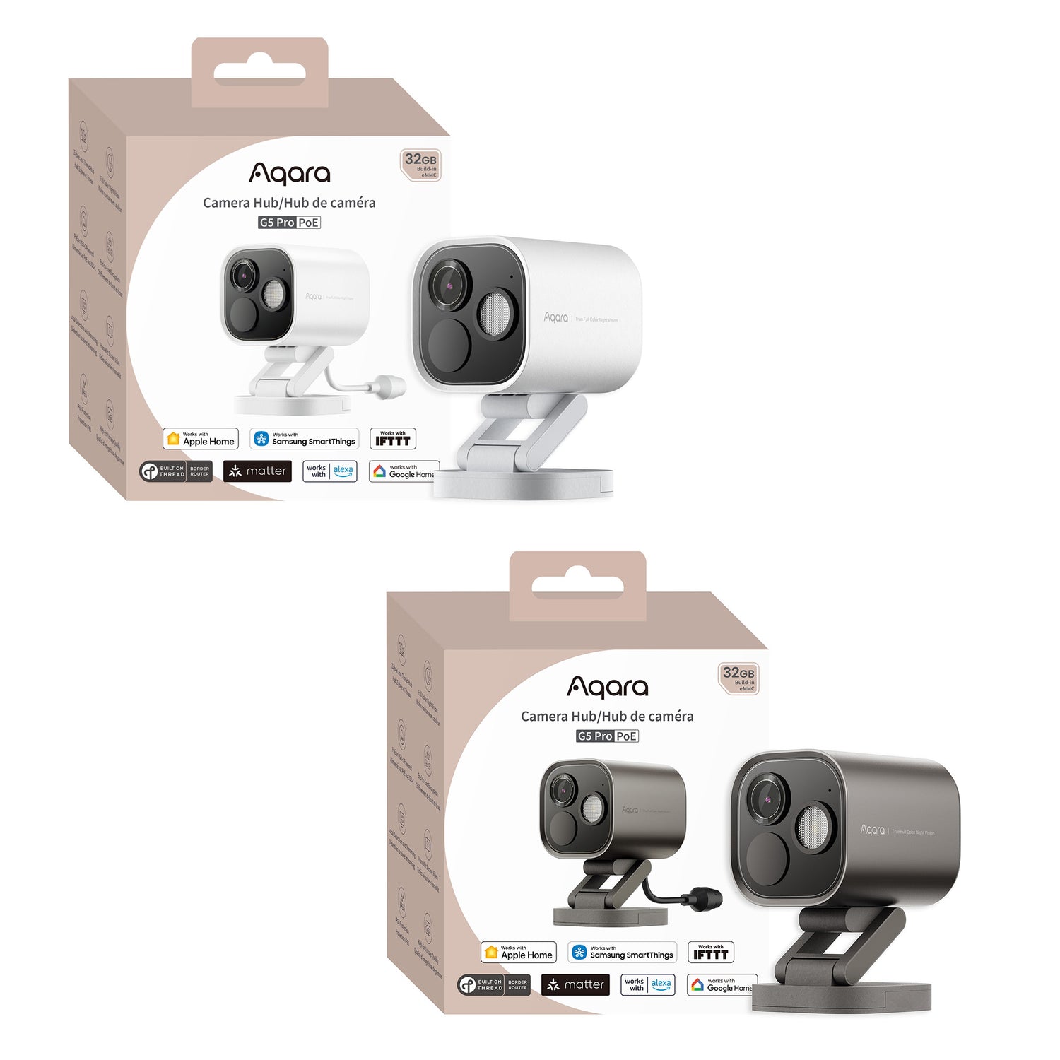 Aqara Camera Hub G5 Pro PoE Shadow Grey
