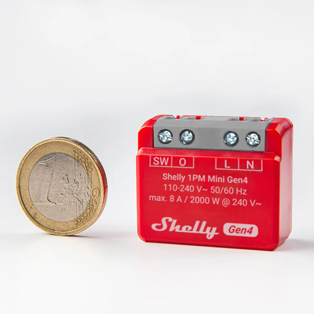 Shelly 1PM Mini GEN4 2-Pack