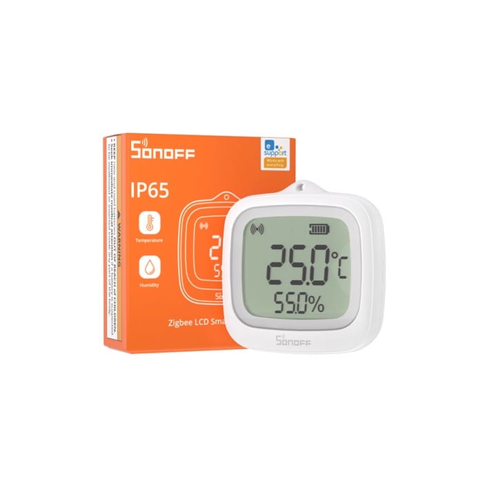 Sonoff IP65 Zigbee LCD Temperature Humidity Sensor