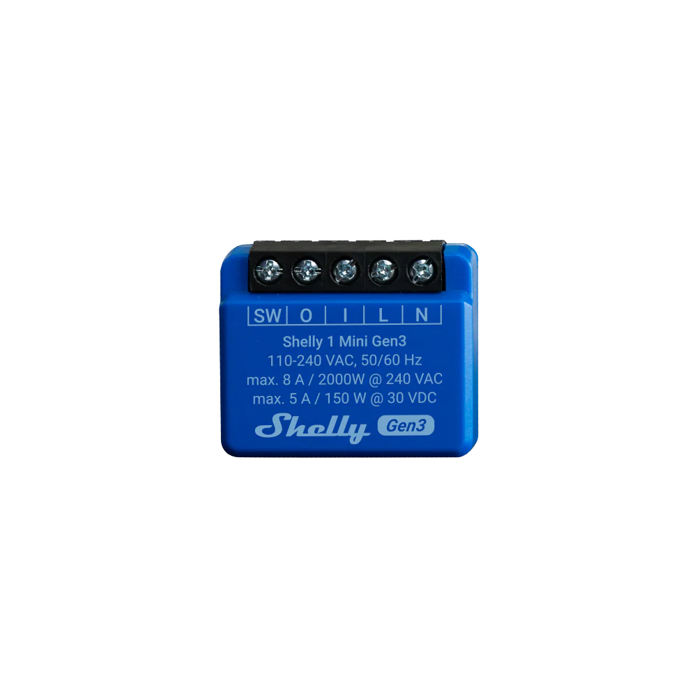 Shelly 1 Mini GEN3 x2