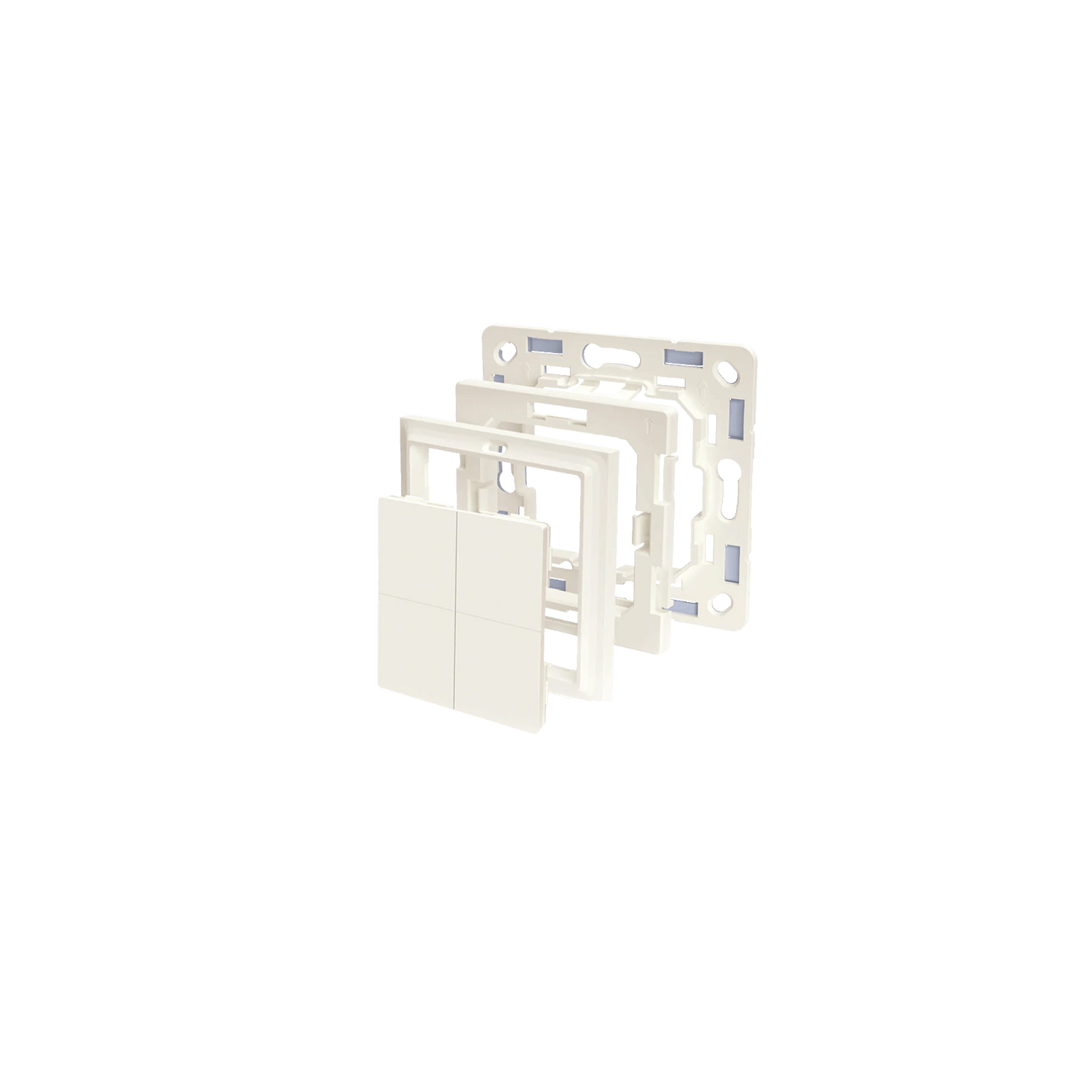 Shelly BLU Wall Switch 4 ZB + Busch-Jaeger adapter