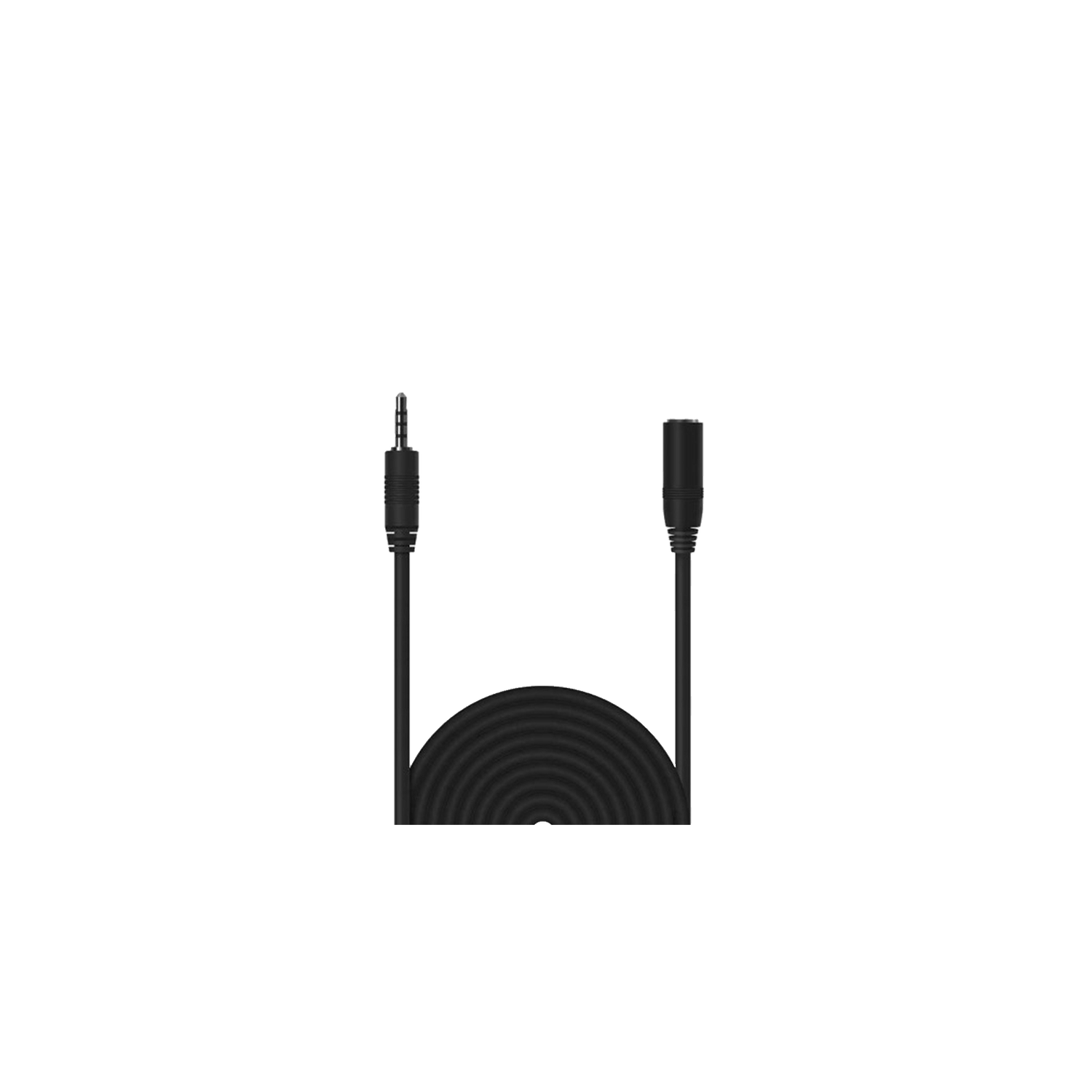 Black Sonoff sensor extension on a white background