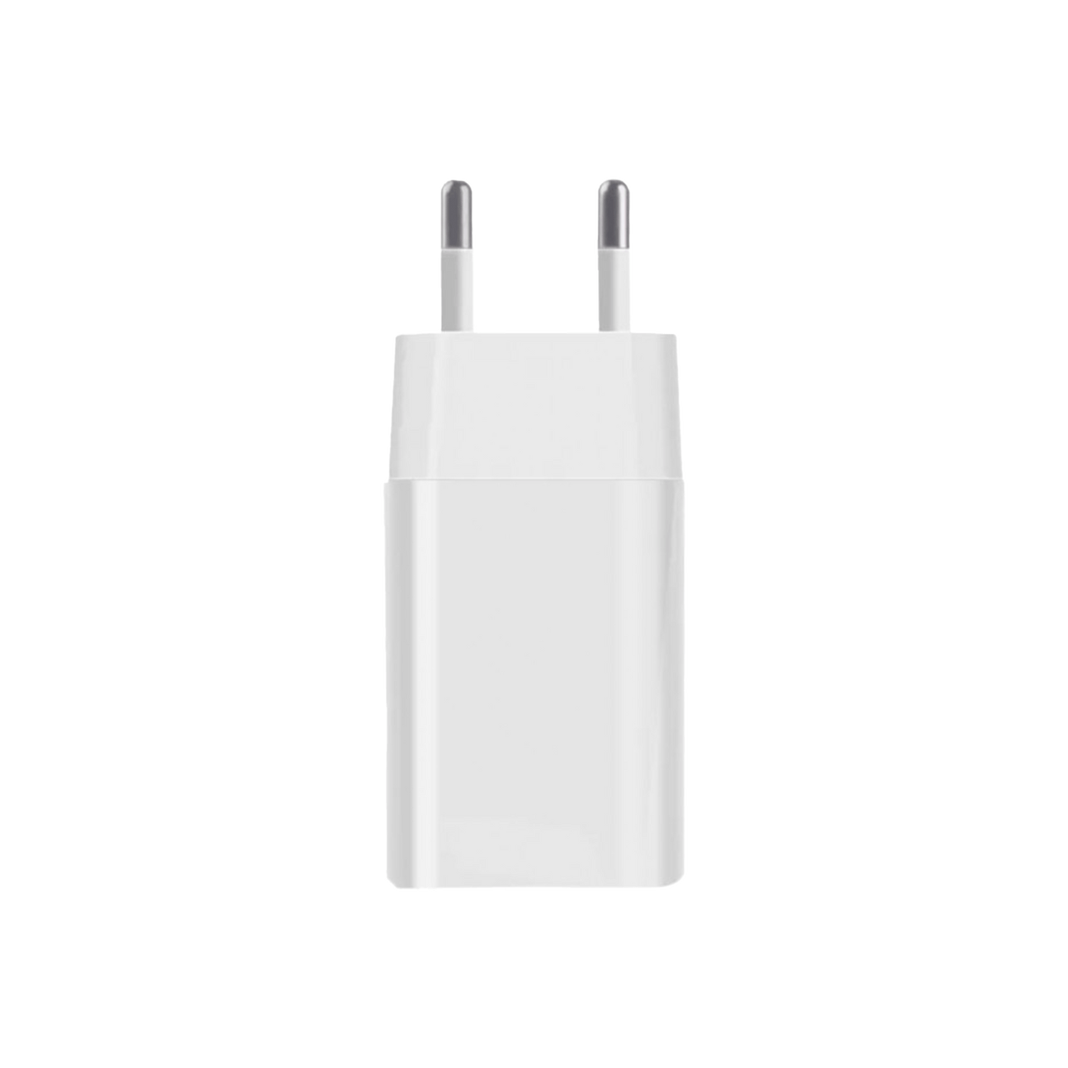 White Sonoff USB adapter on a white background