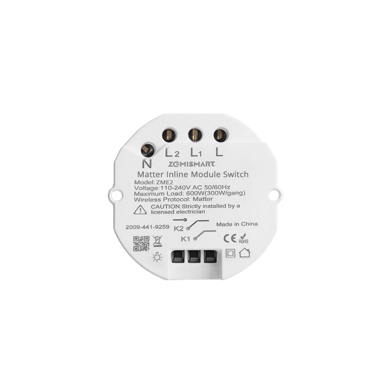 Zemismart Light switch Inline Module (Matter WiFi)