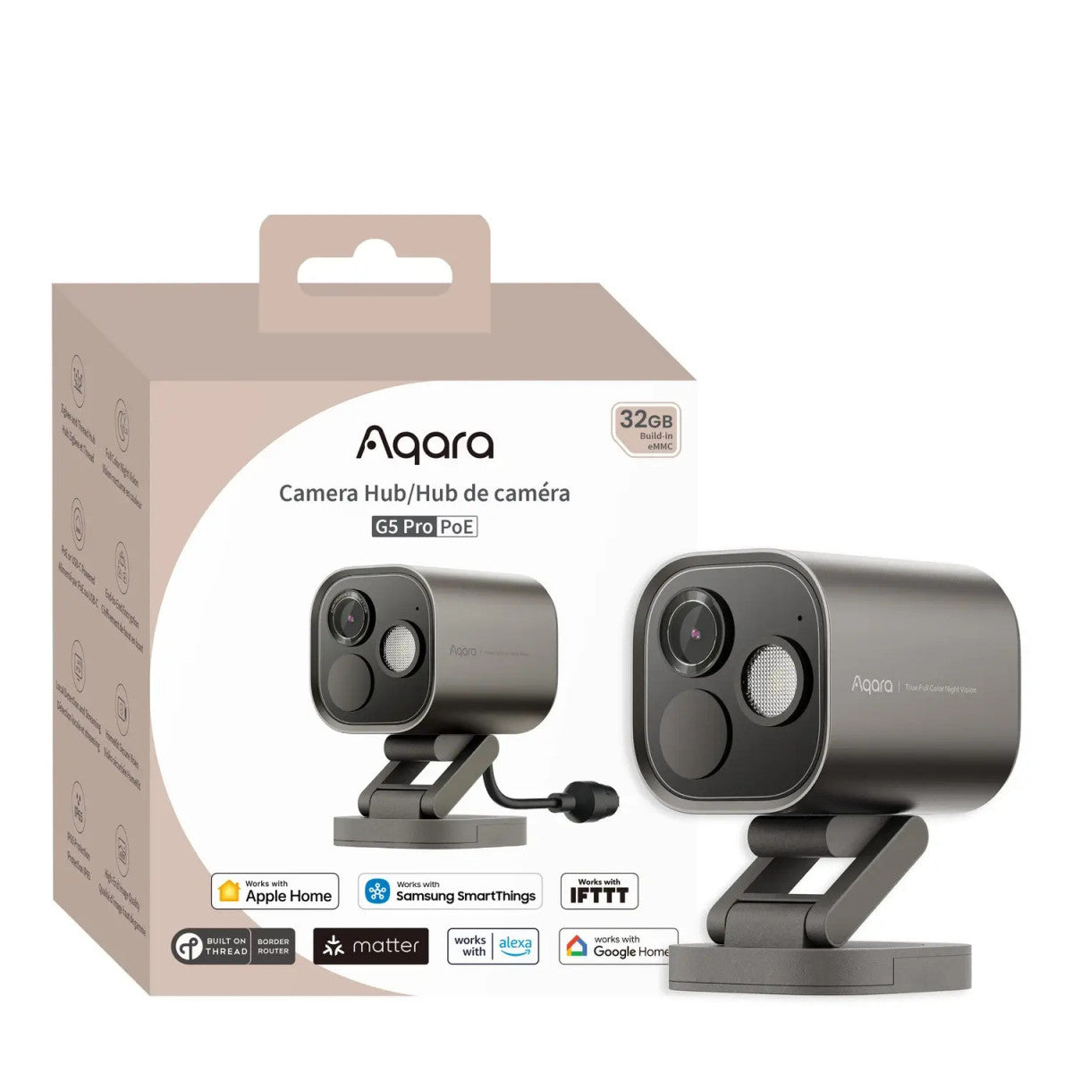 Aqara Camera Hub G5 Pro WiFi Shadow Grey