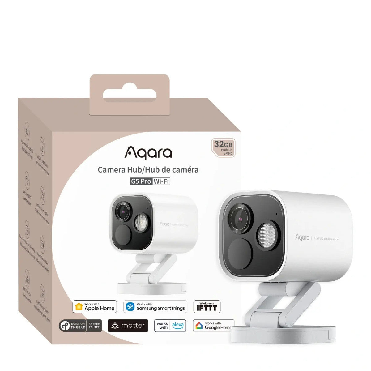 Aqara Camera Hub G5 Pro PoE White