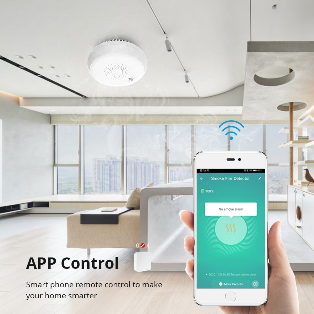 Zemismart Smoke Sensor (Tuya Zigbee)