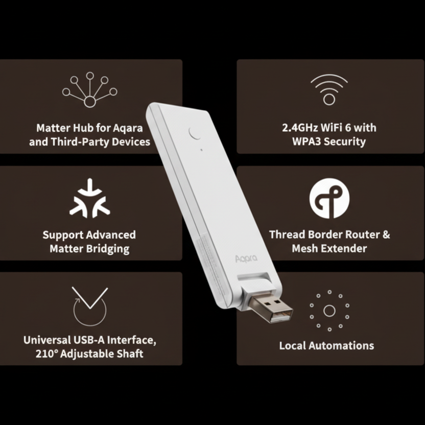 Aqara Mighty Hub, Minimal Size M100
