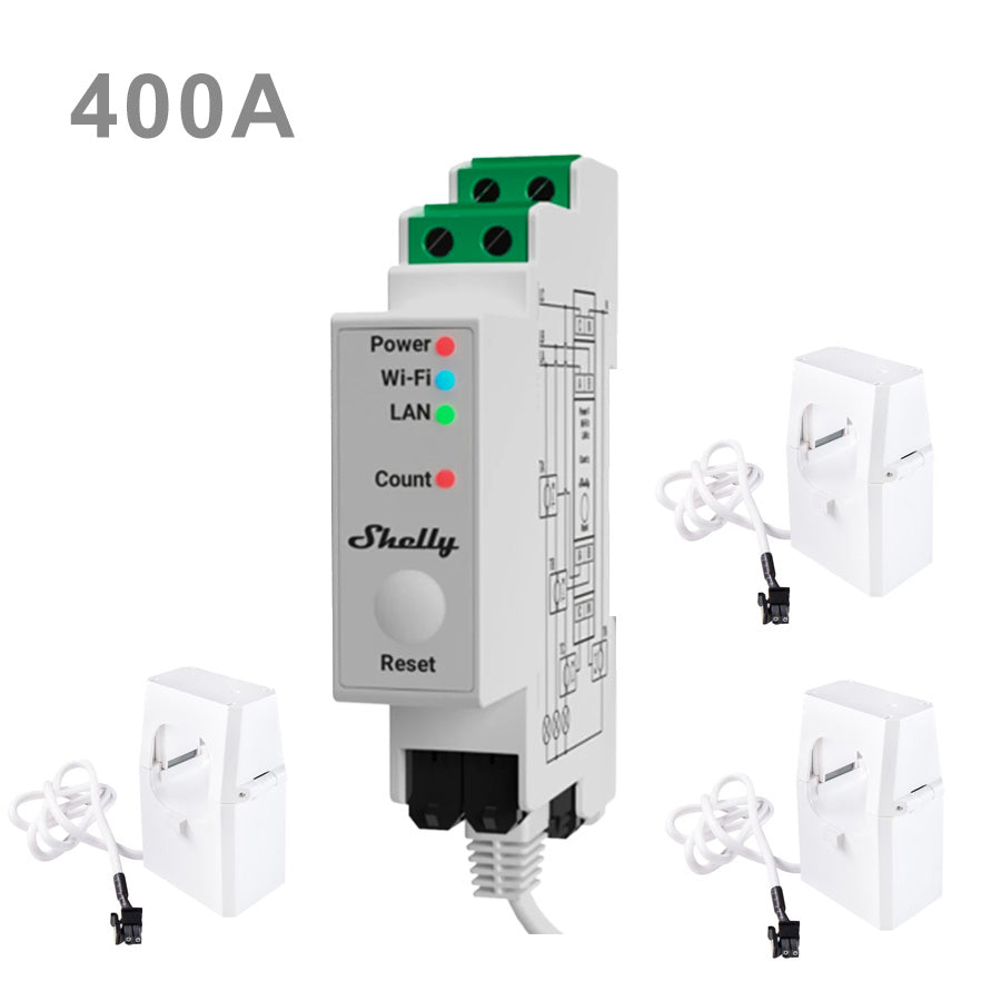 Shelly Pro 3EM 400A