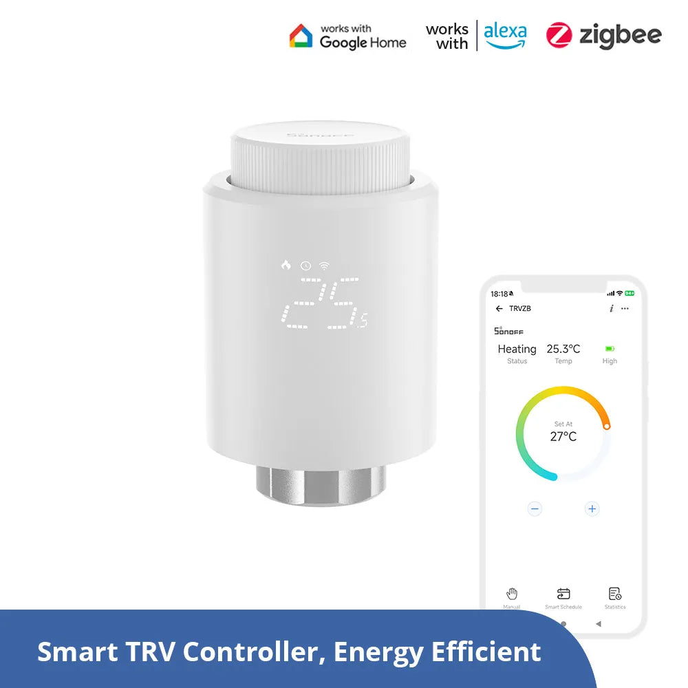 Sonoff Zigbee Thermostatic Radiator Valve