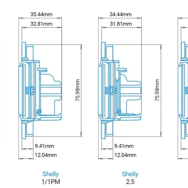 Shelly Wall Frame 1 - White