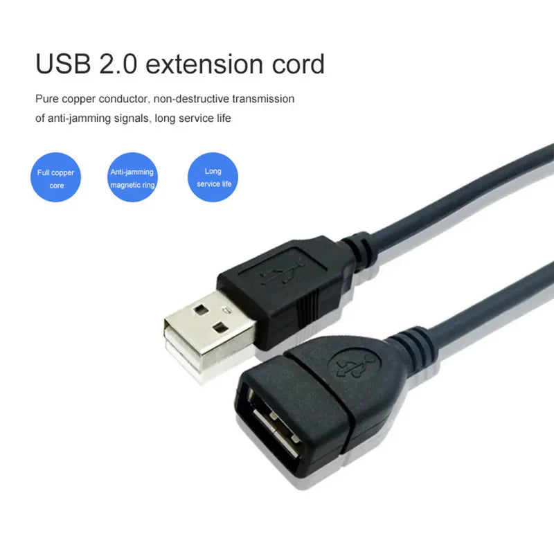 Sonoff USB Male to Female Extension Cable