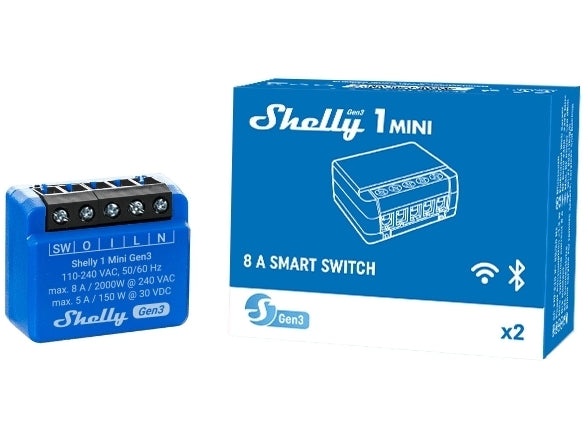 Shelly 1 Mini Gen3