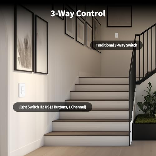 Aqara Light Switch H2 US(2-Button,1 Channel) WS-KO2E