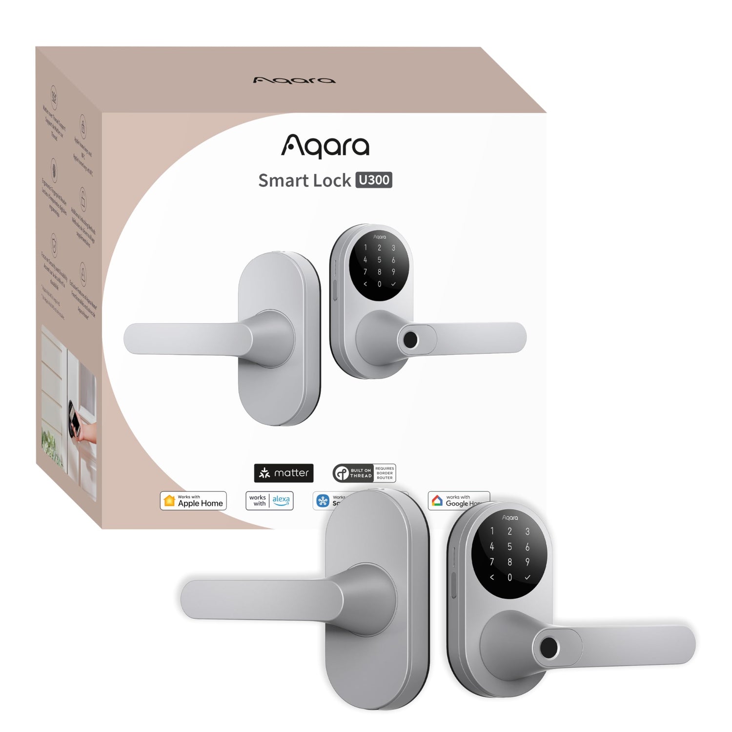 Aqara Smart Lock U300 Thread Version Silver