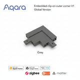 AQARA Oppervlakgemonteerde Hoek V1 (Grys) 8 Stuks/Karton