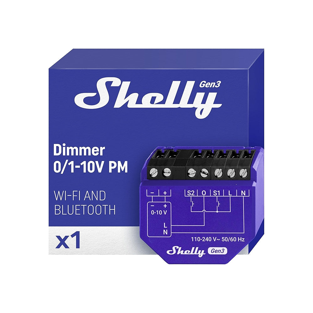Shelly Dimmer 0/1-10V PM Gen3