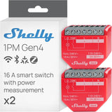 Shelly 1PM GEN4 2-Pack