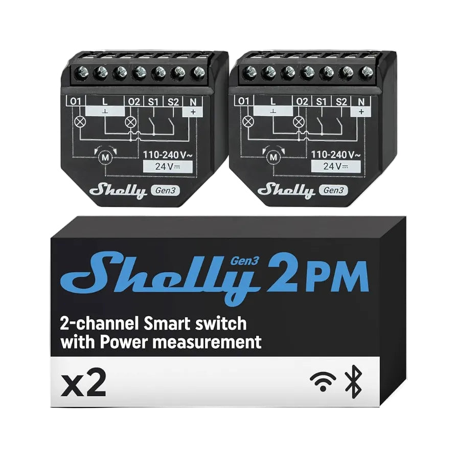 Shelly 2PM GEN3 x2