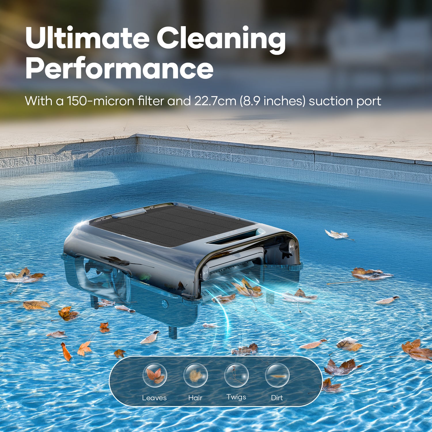 Aiper Surfer S2 Cordless Robotic Pool Skimmer