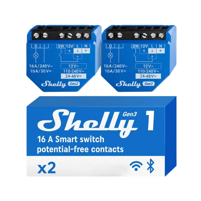 Shelly 1 GEN3 x2