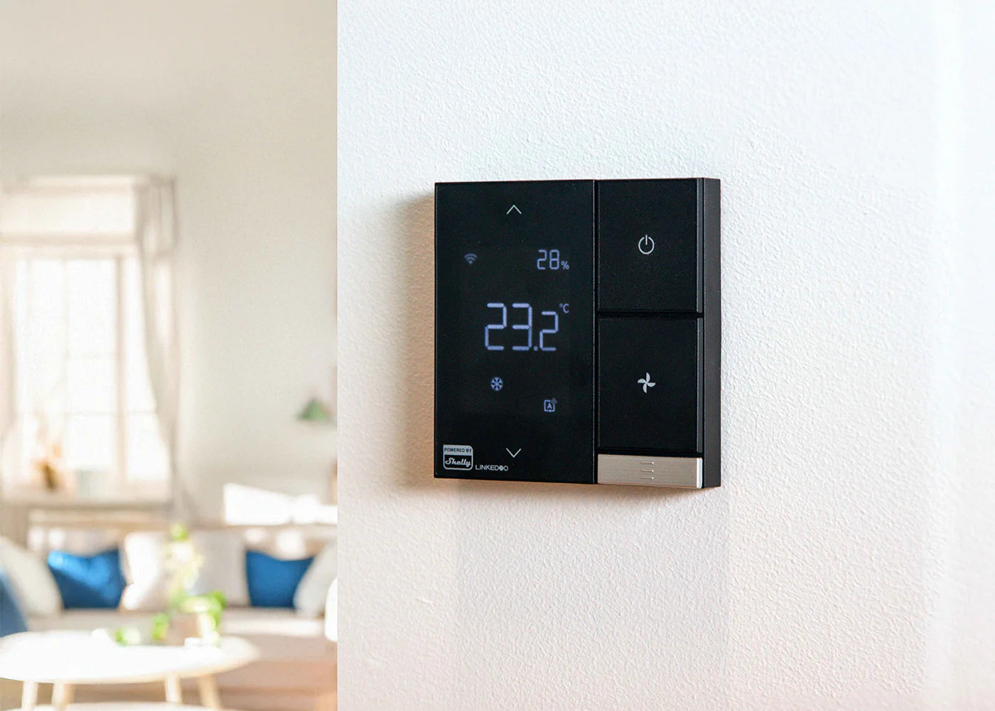 Shelly LinkedGo Smart HVAC thermostat