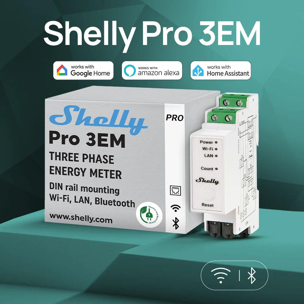 Shelly Pro 3EM 3CT 63