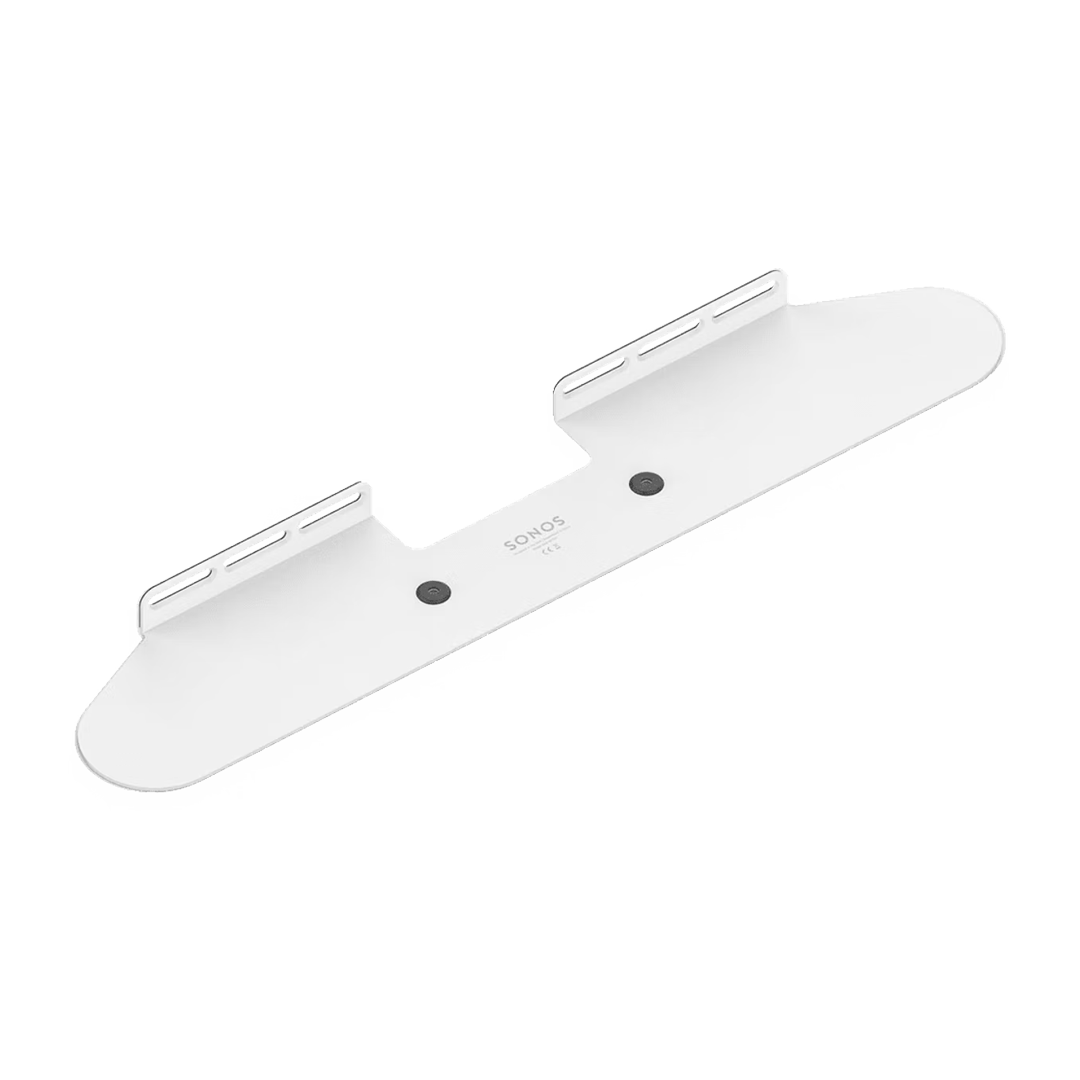 Sonos Wall Mount For Beam Soundbar - White