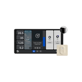 Shelly Wall Display X2 Silver + Blu H&T Ivory