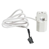Shelly Clamps for 50A is a White electrical plug with cable on a white background