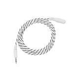 Shelly Flood cable with white connectors on a white background