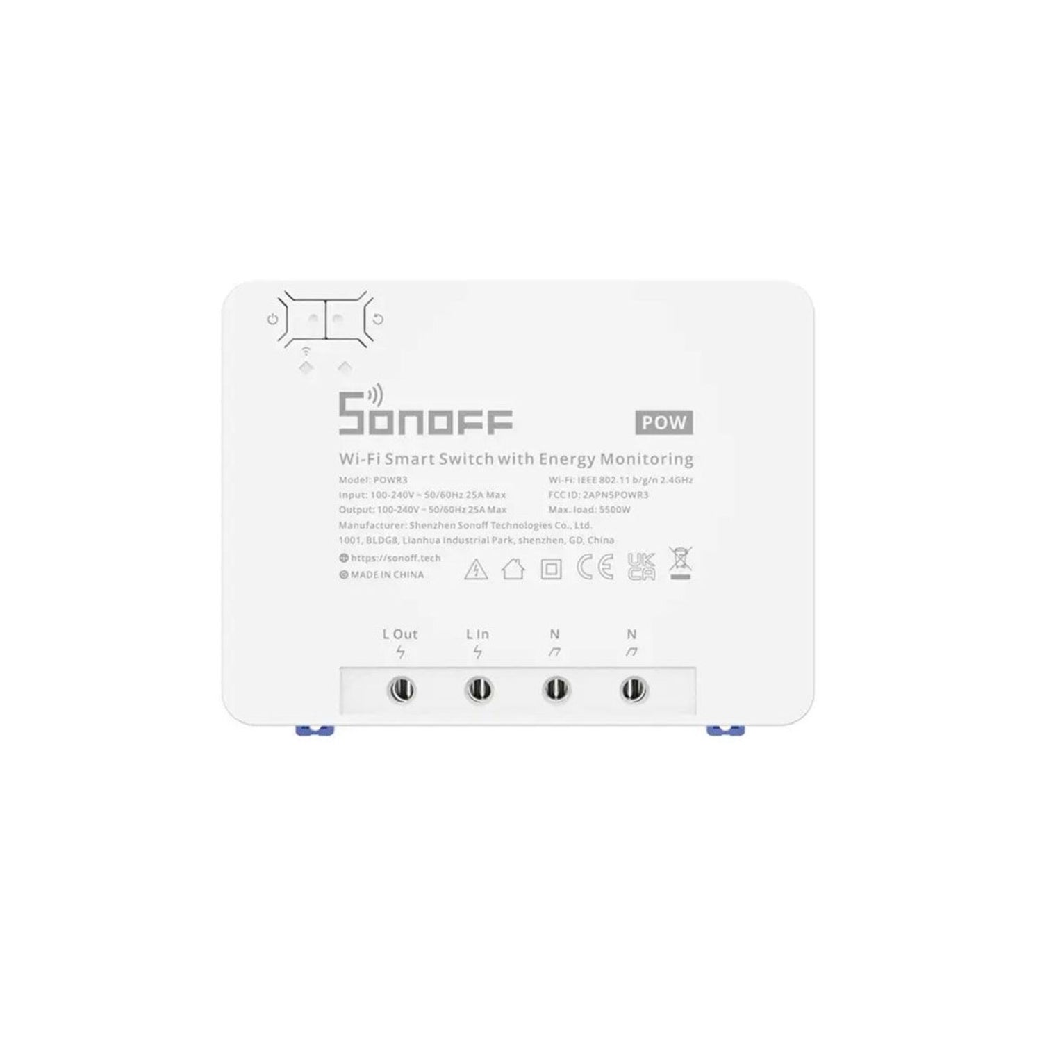 Sonoff High Power Smart Switch for Power ON/OFF 25A