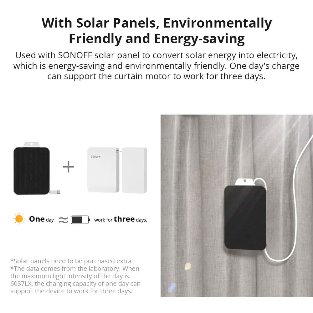 Sonoff Solar Panel