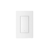 Zemismart US Push Switch 2x4 PVC 1Channel White (Matter WiFi)