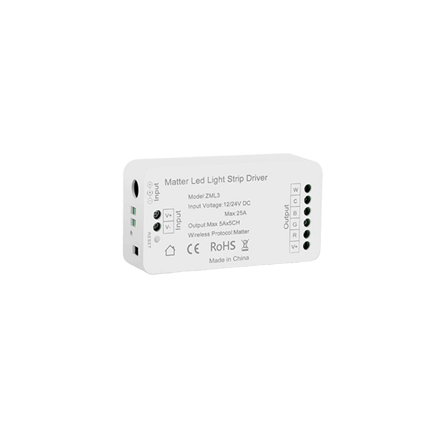 ZEMISmart LED Strip Controller RGBCW (Matter WiFi)