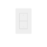 Zemismart US Push Switch 2x4 PVC 2Channel White (Matter WiFi)