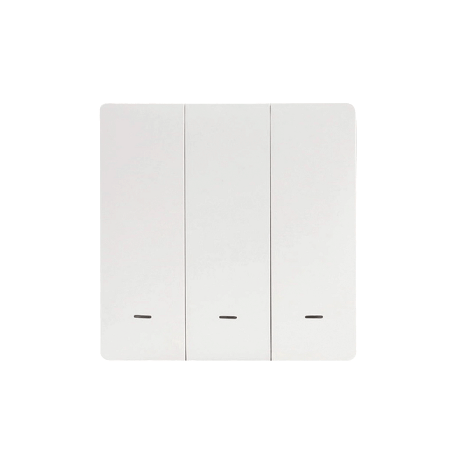 ZEMISmart US Touch Switch 2x4 PVC 3Channel White (Matter WiFi)