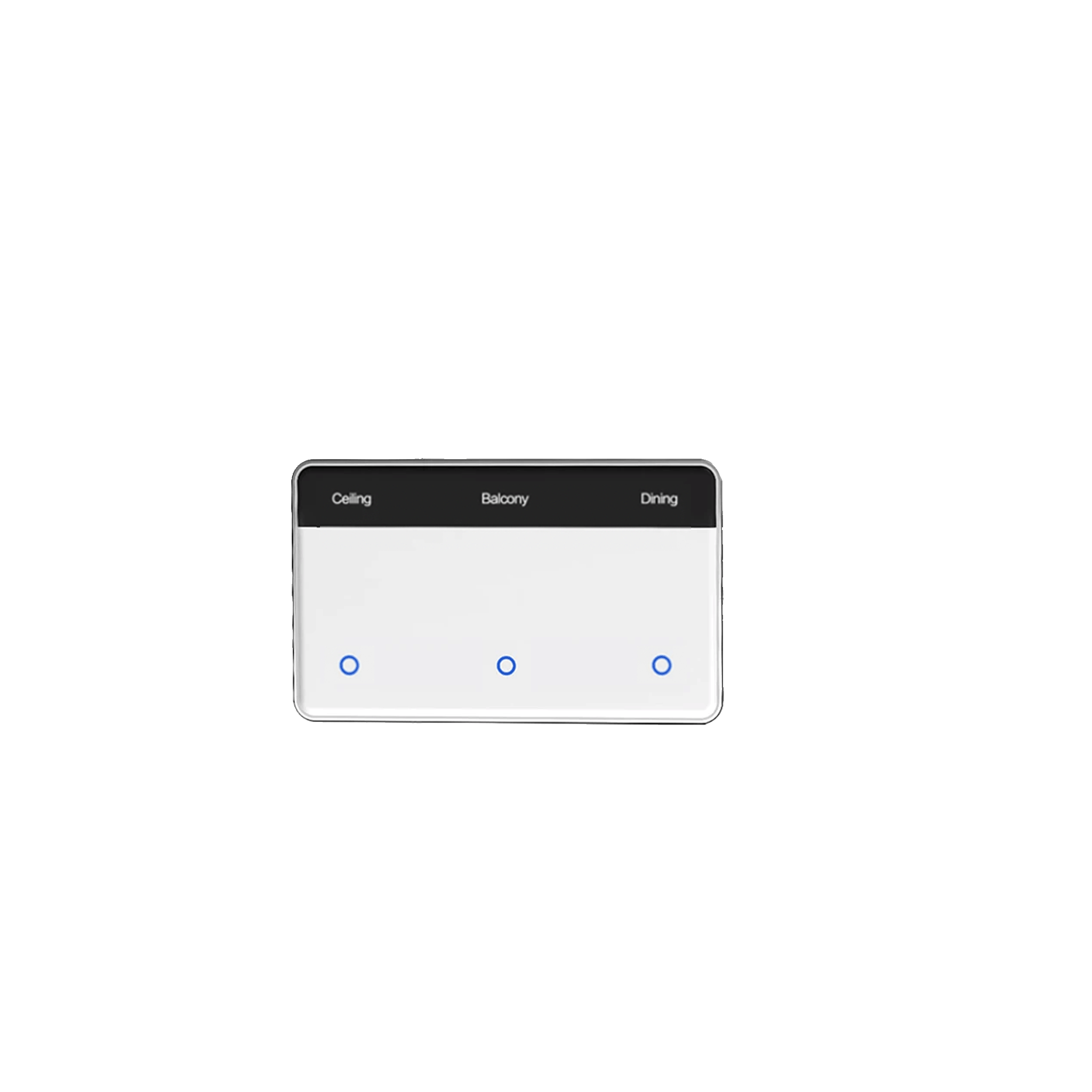 Zemismart DIY Name Switch 3Channel Horizontal (Tuya Zigbee) – Smarthomes