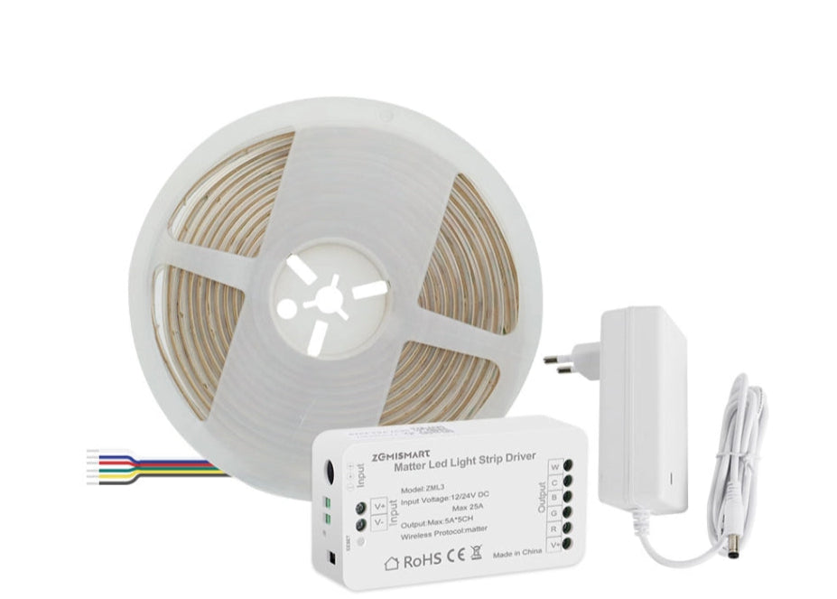 Zemismart LED-strook 5 meter RGB koelwit (Tuya Zigbee)