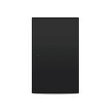 Zemismart US Push Switch 2x4 Aluminium 1Channel Black (Tuya Zigbee)