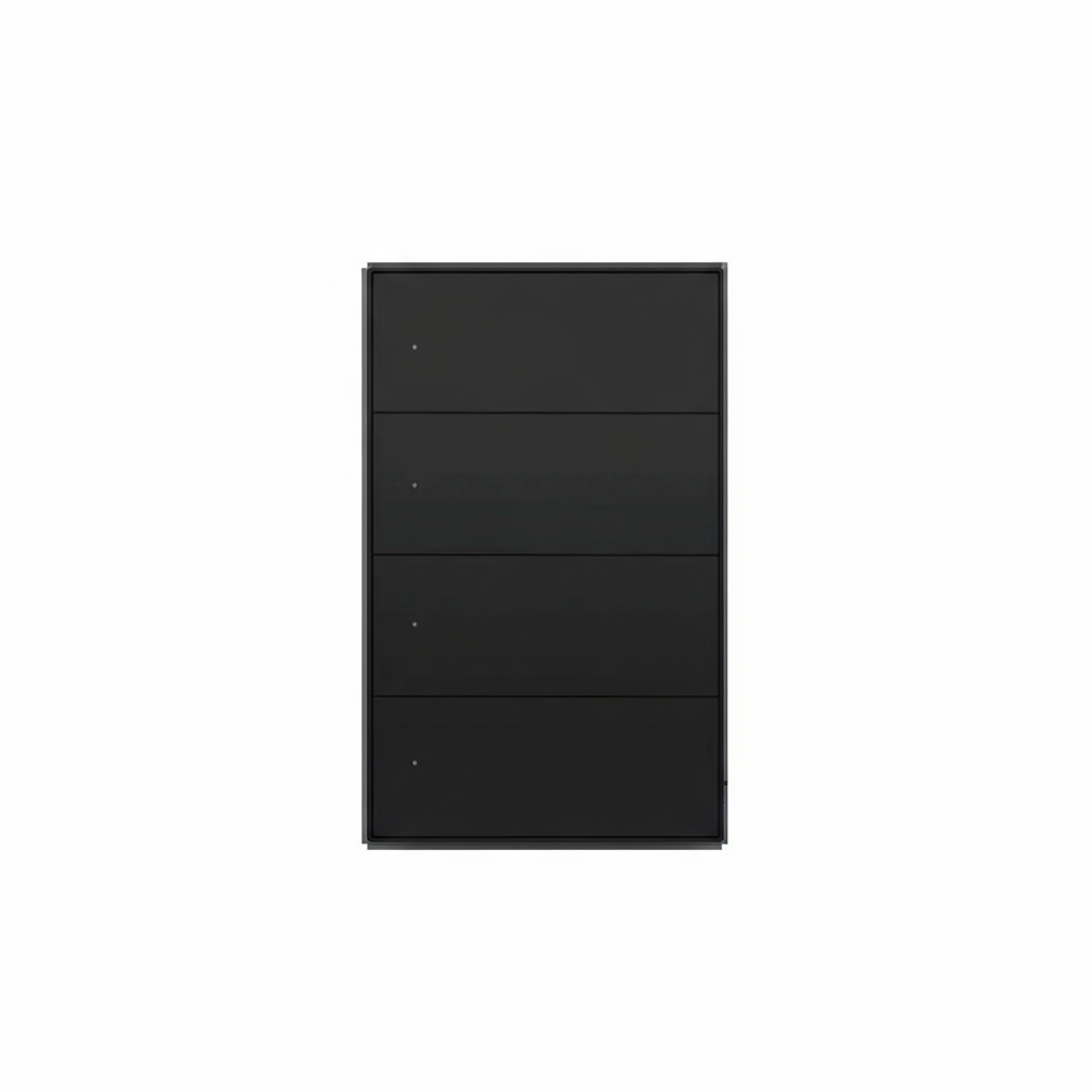 Zemismart US Push Switch 2x4 Aluminium 4Channel Black (Tuya Zigbee)