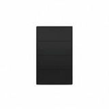 Zemismart US Push Switch 2x4 Aluminium 4Channel Black (Tuya Zigbee)