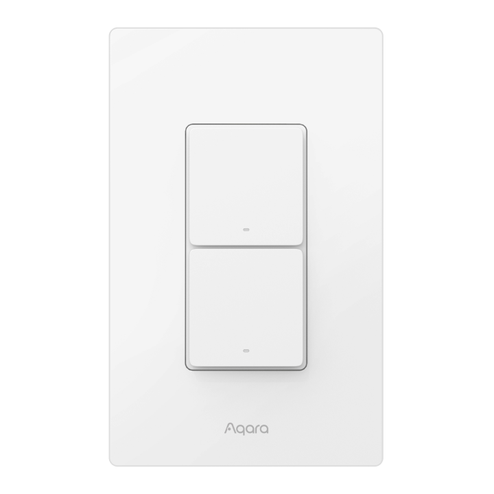 Aqara Light Switch H2 US(2-Button,1 Channel) WS-KO2E