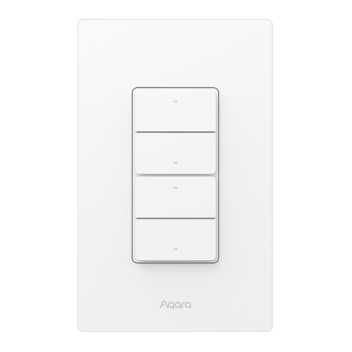 Aqara Light Switch H2 US(4 Buttons, 3 Channel) WS-K04E